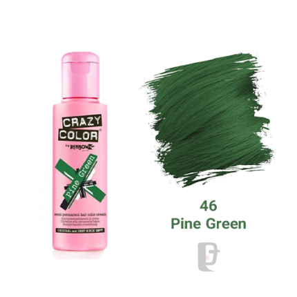 رنگ فانتزی کریزی کالر CRAZY COLOR Pine Green 46