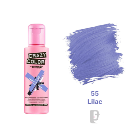 رنگ فانتزی کریزی کالر CRAZY COLOR Lilac 55