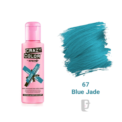 رنگ فانتزی کریزی کالر CRAZY COLOR Blue Jade 67