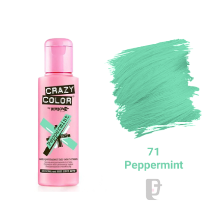 رنگ فانتزی کریزی کالر CRAZY COLOR Peppermint 71
