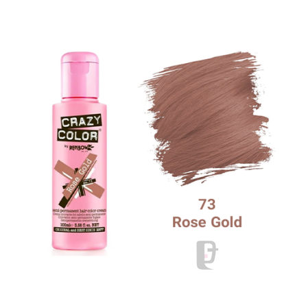 رنگ فانتزی کریزی کالر CRAZY COLOR Rose Gold 73