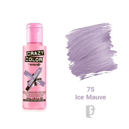 رنگ فانتزی کریزی کالر CRAZY COLOR Ice Mauve 75