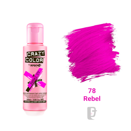 رنگ فانتزی کریزی کالر CRAZY COLOR Rebel 78