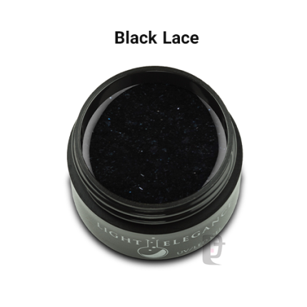 ژل رنگی لایت الگانس Light Elegance Black Lace