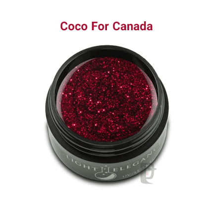 ژل رنگی لایت الگانس Light Elegance Coco For Canada