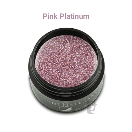 ژل رنگی لایت الگانس Light Elegance Pink Platinum