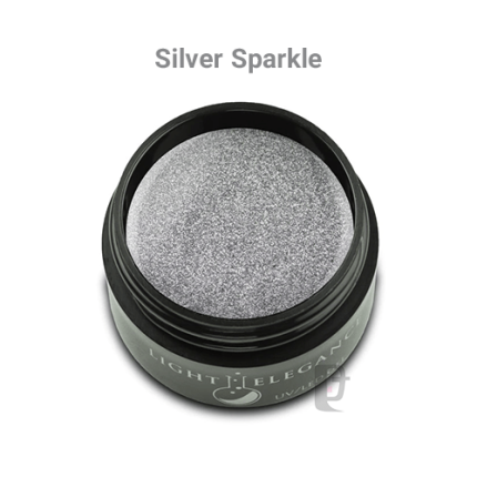 ژل رنگی لایت الگانس Light Elegance Silver Sparkle