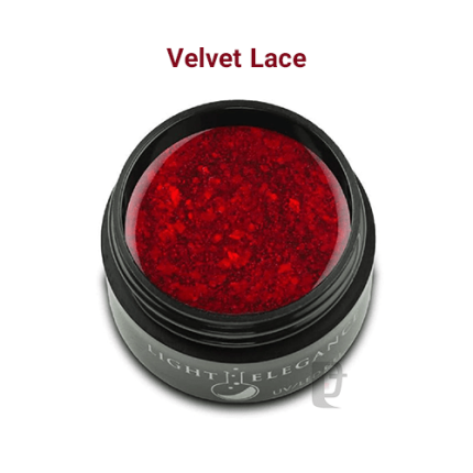 ژل رنگی لایت الگانس Light Elegance Velvet Lace