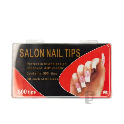 تیپ ناخن 500 عددی سالن Salon Nail Tips